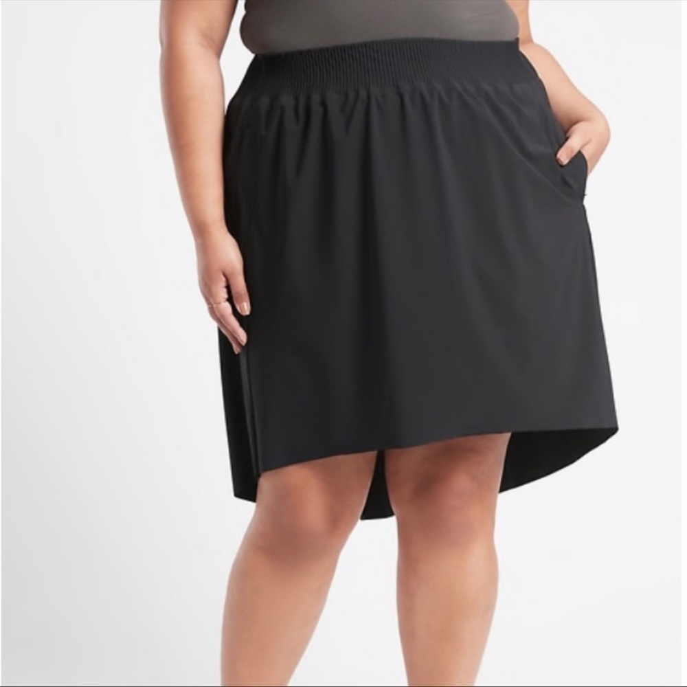 Athleta Black Cosmic Skirt